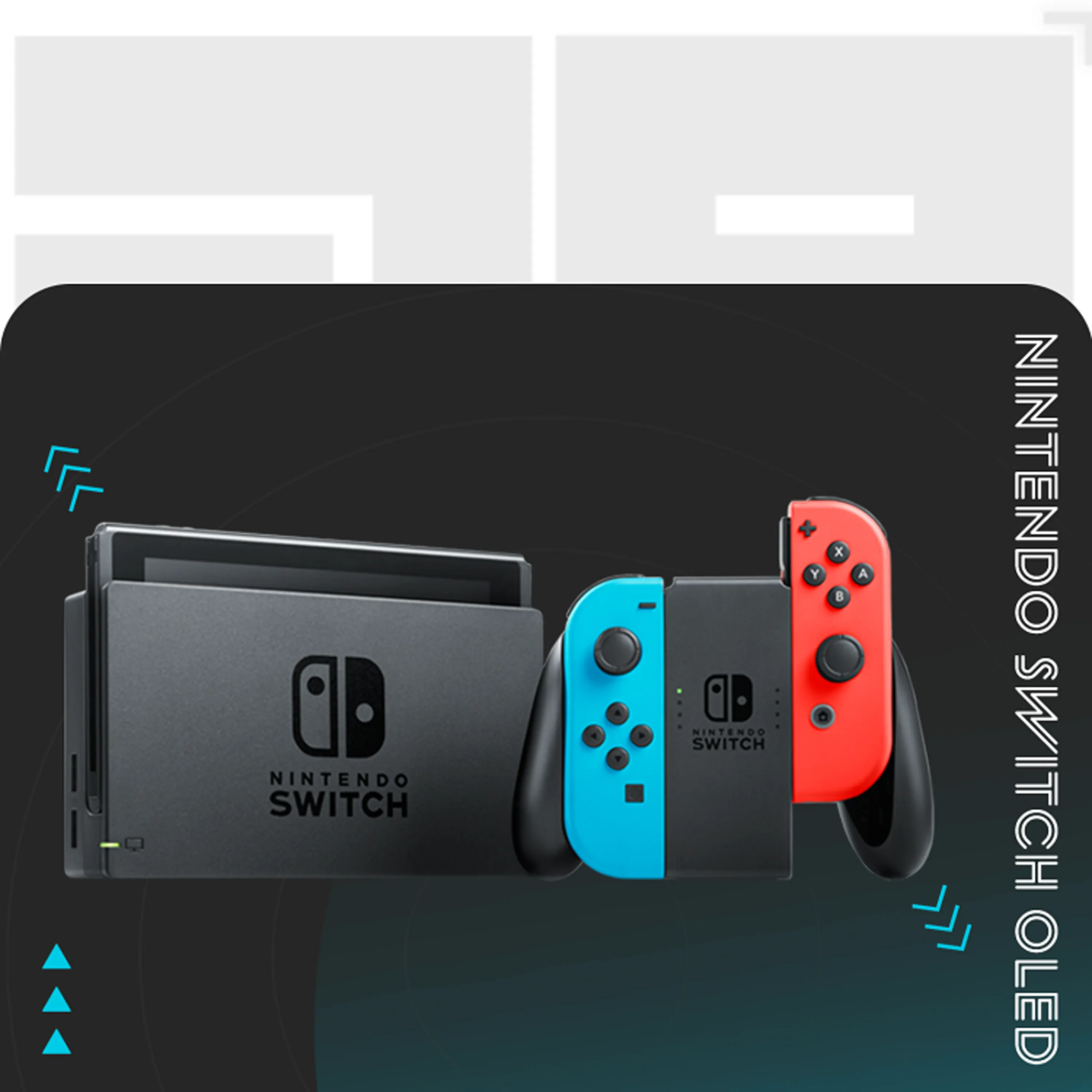 کنسول بازی نینتندو Nintendo Switch OLED جوی کان قرمز/آبی